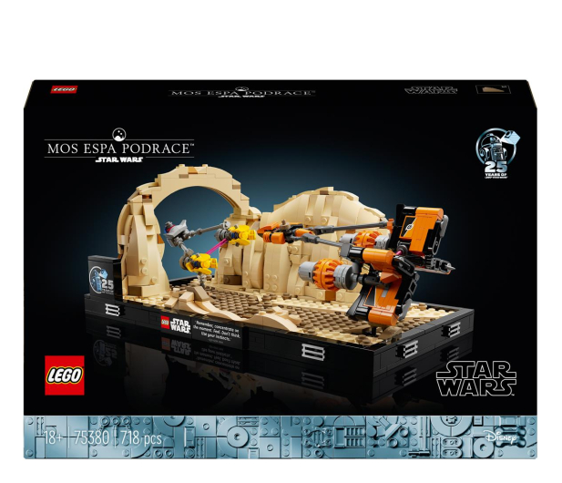 LEGO Star Wars™ 75380 Diorama: Wyścig ścigaczy w Mos Espa - 1279511 - zdjęcie